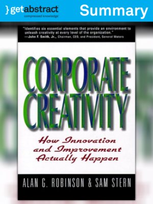 cover image of Corporate Creativity (Summary)